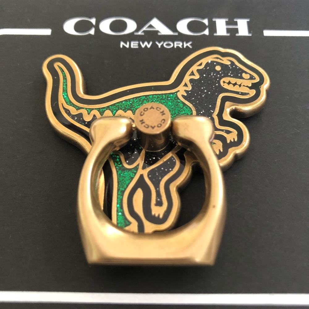 Coach Rexy Phone Grip / Stand NEW - Picture 7 of 7